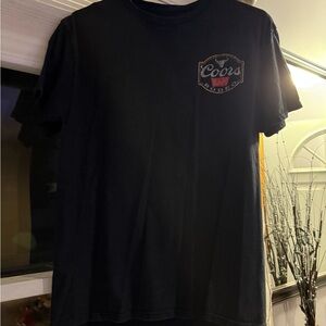 Coors Black Short Sleeve Tee for Men